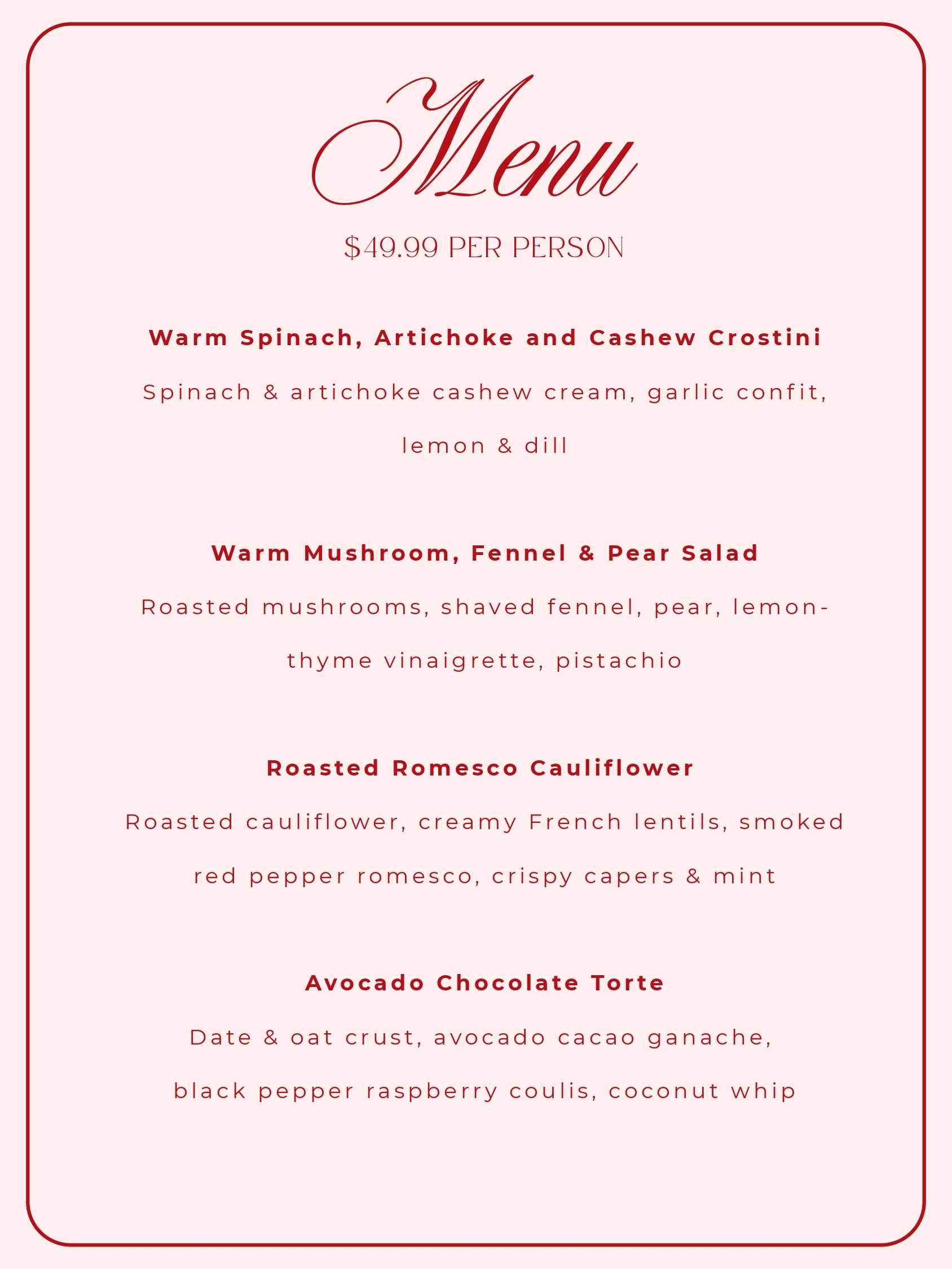 Valentine's Day 4-Course Tasting Menu at The Coup Calgary